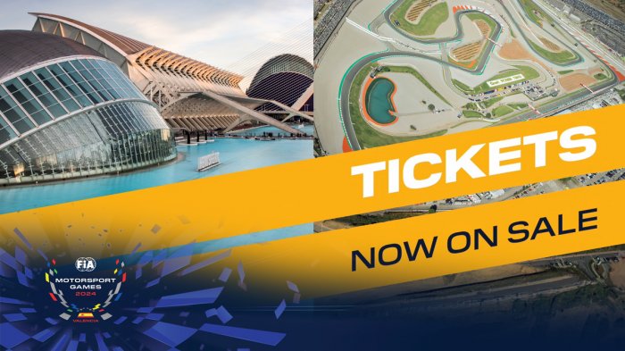 Tickets on sale for 2024 FIA Motorsport Games