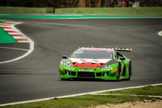 #66 POL Vincenzo Sospiri Racing Srl Lamborghini Huracan GT3 Andrzej Lewandowski Bronze Artur Janosz Silver, Qualifying
 | SRO / Patrick Hecq Photography