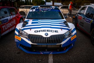 #5 - Greece - Nikolaos Pavlidis - Dimitrios Amoxopoulos - Skoda Fabia R5, Free Practice, Rally 2
 | SRO / Nico Deumille