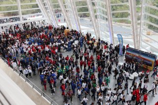 Athletes at the FIA Motorsport Games Opening Ceremony
 | SRO / JEP