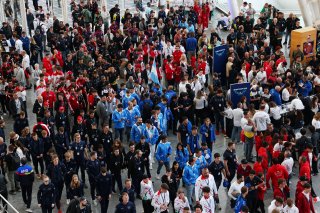 Athletes at the FIA Motorsport Games Opening Ceremony
 | SRO / JEP