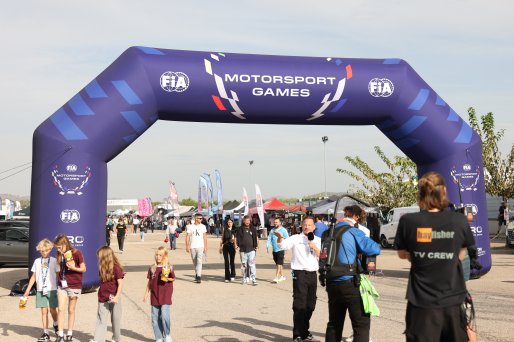 FIA Motorsport Games 2024 Paddock
