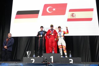 #4- Germany  - Finn Wiebelhaus - GT Sprint Mercedes, #24  - Turkiye -Ayhancan Guven - GT Sprint Porsche, #12 - Spain - Daniel Juncadella  Pérez-Sala - GT Sprint Mercedes
 | SRO / JEP