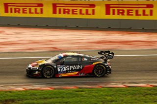 #19 - Spain - Fernando Navarette Rodrigo - Jorge Cabezas Catalan - Audi R8 LMS GT3 EVO II
 | SRO / JEP