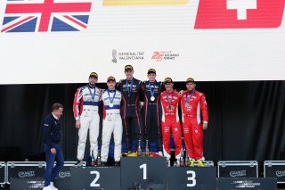 #93 - UK - James Cottingham  Christopher Froggatt - GT, #4 - Germany - Hubert Haupt - Finn Wiebelhaus - GT, #54 - Switzerland - Dexter Muller - Yannick Mettler - GT Main Race Podium
 | jakob ebrey jep