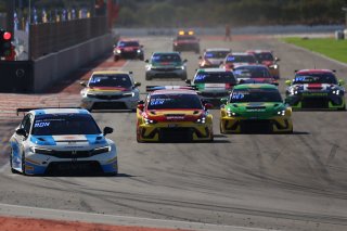 Start - #23 - Argentina - Ignacio Montenegro - Honda Civic Type R FL5 TCR - Touring Car leads
 | SRO / JEP