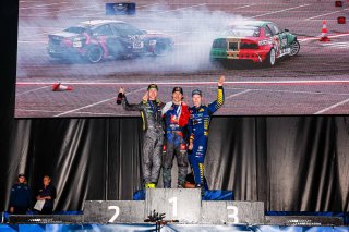 #707 – Norway – Simen Olsen – Toyota GR Supra, #86 – Poland – Jakub Przygonski – Toyota GR86, #41 – Sweden – Joakim Andersson – Nissan S14.5
 | JEP/SRO  