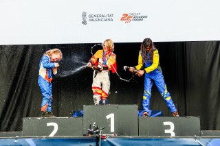 Netherlands – Merel Hoogstra – Cross Car Mini, Spain – Hugo Fuertes – Cross Car Mini, Canada – Ava Cabral – Cross Car Mini
 | JEP/SRO  