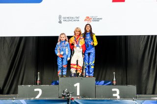 Netherlands – Merel Hoogstra – Cross Car Mini, Spain – Hugo Fuertes – Cross Car Mini, Canada – Ava Cabral – Cross Car Mini
 | JEP/SRO  