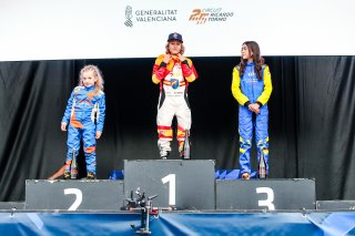 Netherlands – Merel Hoogstra – Cross Car Mini, Spain – Hugo Fuertes – Cross Car Mini, Canada – Ava Cabral – Cross Car Mini
 | JEP/SRO  