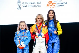 Netherlands – Merel Hoogstra – Cross Car Mini, Spain – Hugo Fuertes – Cross Car Mini, Canada – Ava Cabral – Cross Car Mini
 | JEP/SRO  