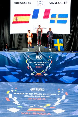 #39 – Spain – Ivan Pina - Cross Car Sr, #14 – France - David Méat - Cross Car Sr, #24 – Sweden - Sebastian Enholm - Cross Car Sr
 | JEP/SRO  