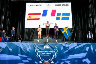 #39 – Spain – Ivan Pina - Cross Car Sr, #14 – France - David Méat - Cross Car Sr, #24 – Sweden - Sebastian Enholm - Cross Car Sr
 | JEP/SRO  