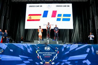 #39 – Spain – Ivan Pina - Cross Car Sr, #14 – France - David Méat - Cross Car Sr, #24 – Sweden - Sebastian Enholm - Cross Car Sr
 | JEP/SRO  