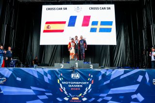 #39 – Spain – Ivan Pina - Cross Car Sr, #14 – France - David Méat - Cross Car Sr, #24 – Sweden - Sebastian Enholm - Cross Car Sr
 | JEP/SRO  