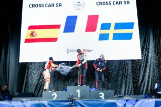 #39 – Spain – Ivan Pina - Cross Car Sr, #14 – France - David Méat - Cross Car Sr, #24 – Sweden - Sebastian Enholm - Cross Car Sr
 | JEP/SRO  