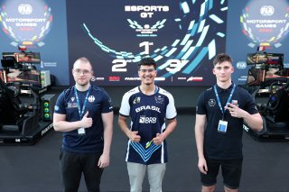 Podium GT Esports Grand Final #6 - Germany - Niklas Houben - Esports GT #17 - Brazil - Igor De Oliveira Rodrigues - Esports GT #19 - Czech Republic - Vojtech Fiala - Esports GT
 | SRO / JEP