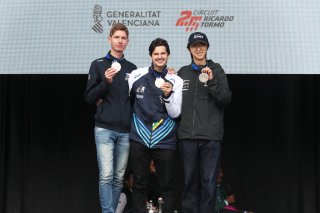 FIA Motorsport Games - Esports F4 Podium, #18 - Czeckia - Martin Kadlečík - Esports F4, #16 - Brazil - Luis Felipe de Sá Tavares - Esports F4, #50 - Republic of Korea - Gyumin Kim - Esports F4
 | SRO / JEP