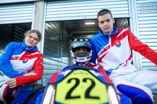 #22 – Slovakia - Frederika Tornyaiová - Lukáš Vida - Simon Suchovsky - Karting Endurance
 | SRO / JEP