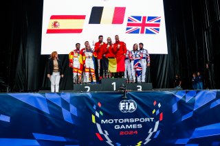 #7 – Spain - Belen Garcia Espinar - German Sanchez Flor - Jose M. Perez Aicart - Karting Endurance, #4 – Belgium - Justine Strauven - Maxime Orion - Maverick Dessy - Karting Endurance, #9 – UK -  Jack O'Neill - Andrew O'Neill - Rhianna Purcocks - Karting  | JEP/SRO  