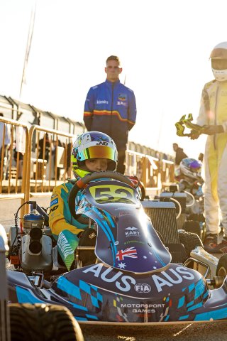 #52 – Australia – Riley Harrison - Karting Sprint Jr
 | SRO / JEP