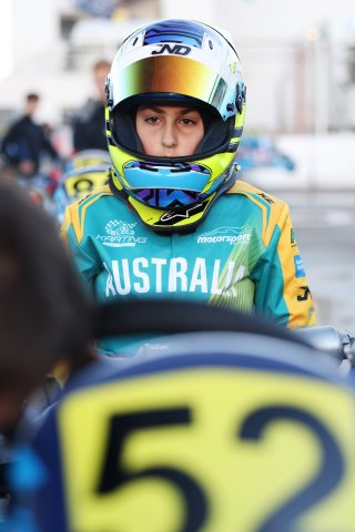 #52  Australia  Riley Harrison - Karting Sprint Jr
 | SRO / JEP