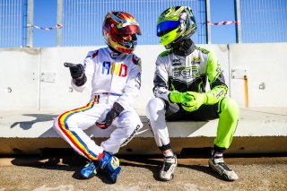 #1 - Andorra - Alex Machado - Karting Sprint Sr and #20 - Republic of Korea - Kyuho Lee - Karting Sprint Sr
 | SRO/JEP