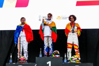 #1 – Andorra – Alex Machado – Karting Sprint Sr, #22 – Lithuania – Markas Silkunas - Karting Sprint Sr, #11 – Spain – Ruben Moya Lopez - Karting Sprint Sr
 | JEP/SRO  