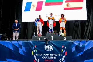 #1 – Andorra – Alex Machado – Karting Sprint Sr, #22 – Lithuania – Markas Silkunas - Karting Sprint Sr, #11 – Spain – Ruben Moya Lopez - Karting Sprint Sr
 | JEP/SRO  