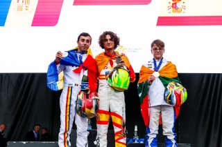 #1 – Andorra – Alex Machado – Karting Sprint Sr, #22 – Lithuania – Markas Silkunas - Karting Sprint Sr, #11 – Spain – Ruben Moya Lopez - Karting Sprint Sr
 | JEP/SRO  