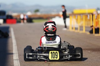 #109 - Dominican Republic  Alonso Gonzalez - Karting Mini
 | SRO / JEP