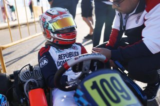 #109 - Dominican Republic  Alonso Gonzalez - Karting Mini
 | SRO / JEP