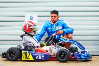 #102  Argentina  Valentino Manassero - Karting Mini
 | SRO / JEP