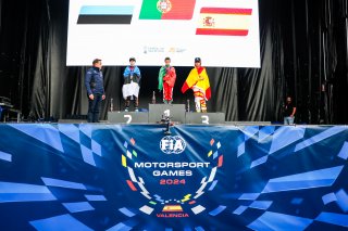 #112 – Estonia – Bennet Korjus - Karting Mini, #132 – Portugal - Xavier Lázaro  - Karting Mini, #111 -  Spain - Nuvola	Morales Mendez - Karting Mini
 | JEP/SRO  