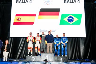 #18 Spain - Sergi Perez - Axel Coronado - Peugeot 208 Rally4, #21 Germany - Tom Kasser - Stephan Schneeweiß - Peugeot 208 Rally4, #20 Brazil - Luis Eduardo Stedile - Carlos Enrique Morales - Peugeot 208 Rally4
 | JEP/SRO  