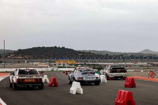 Start of the Historic Rally Medal Stage
