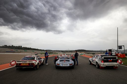 Start of the Historic Rally Medal Stage
