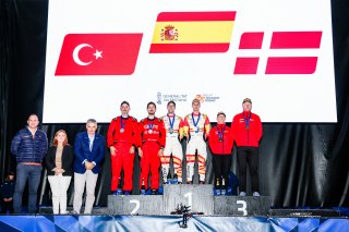 #1 Turkiye - Ali Turkkan - Burak Erdener - Ford FIesta, #2 Spain - Alejandro Cachon - Borja Rozada - Toyota GR Yaris, #12 Denmark - Kenneth Madsen - Mette Felthaus - Citroen C3
 | JEP/SRO  