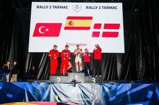 #1 Turkiye - Ali Turkkan - Burak Erdener - Ford FIesta, #2 Spain - Alejandro Cachon - Borja Rozada - Toyota GR Yaris, #12 Denmark - Kenneth Madsen - Mette Felthaus - Citroen C3
 | JEP/SRO  